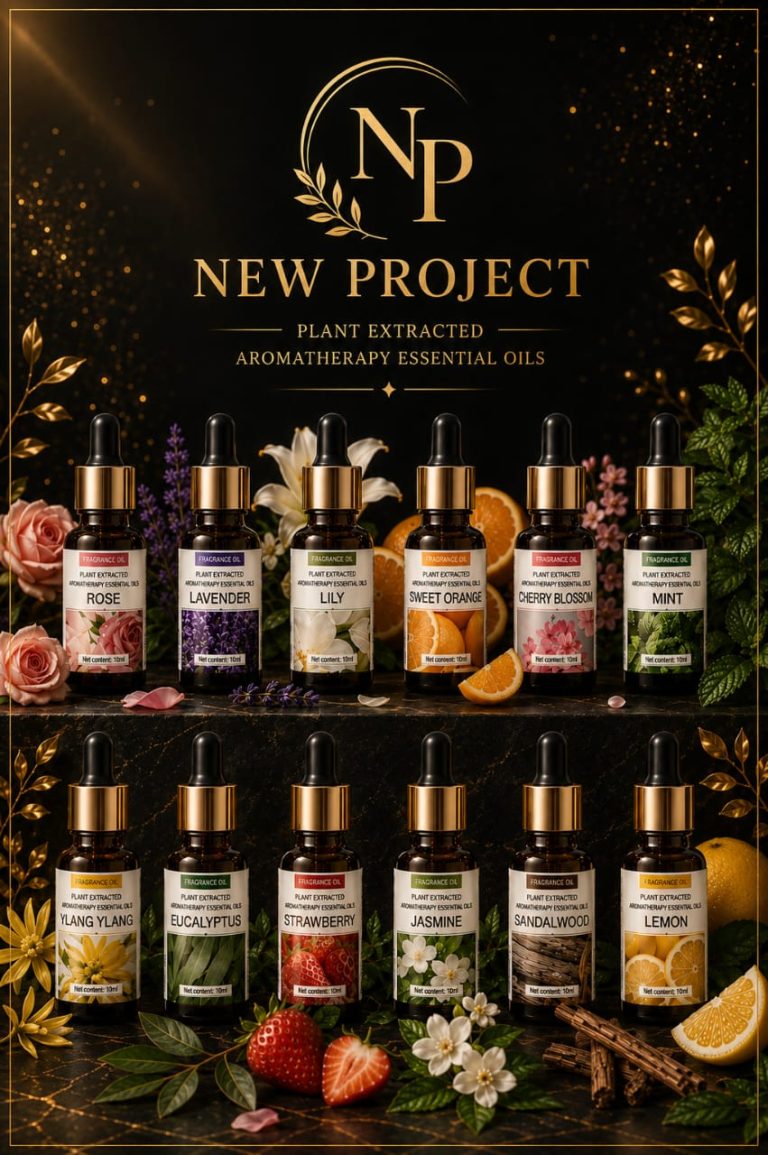🌿 HUILES ESSENTIELLES & AROMATHÉRAPIE Transformez les senteurs naturelles en une véritable opportunité commerciale. ✨ Une gamme élégante d’huiles essentielles et de fragrances inspirées de la nature, pensée pour répondre aux envies de bien-être, de beauté et de parfums délicats. 🌿 Une large sélection de senteurs Rose, Lavande, Lily, Sweet Orange, Cherry Blossom, Menthe, Ylang Ylang, Eucalyptus, Fraise, Jasmin, Santal, Citron… et bien plus encore. ✨ Projet clé en main ✨ Gamme personnalisable sous votre propre marque ✨ Flacons élégants avec packaging premium ✨ Différentes senteurs au choix ✨ Idéal pour la vente en ligne, en boutique ou en distribution Vous choisissez vos senteurs, votre identité et votre style. Nous préparons votre projet prêt à être lancé. Your Brand. Your Project. Your Turnkey Business.